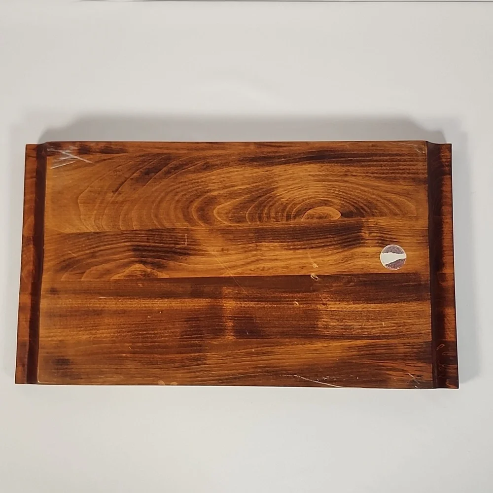 Vintage Mid Century Modern MCM/Retro Wood Cheese Charcuterie Board - Picture 14 of 16